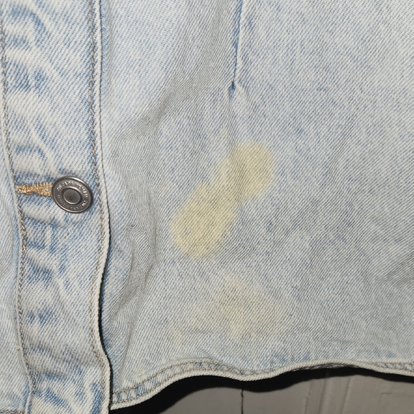 Zara Denim Button-Down Mini Dress - Picture 4 of 6